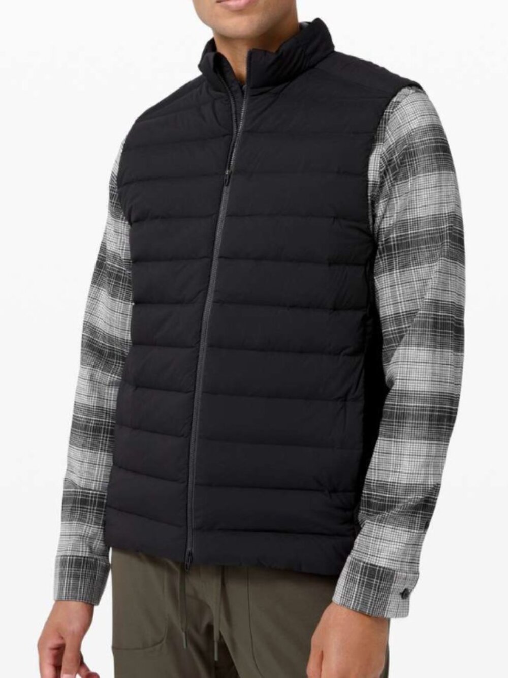 Lululemon Navigation Stretch Down Vest M4A96S Black - Size Large
